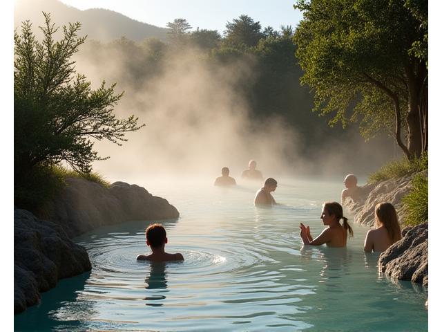 Luksuriøs geotermisk spa i New Zealand